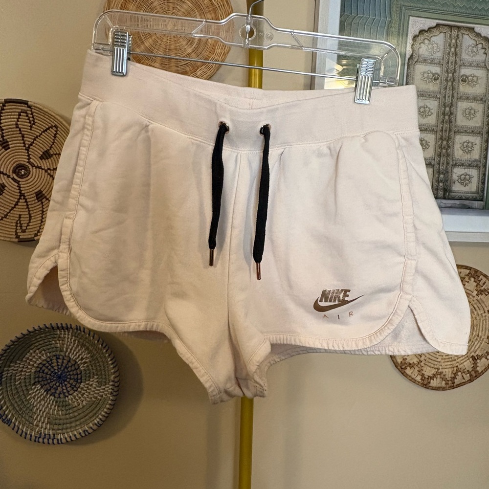 Nike Women's Athletic Cream Shorts